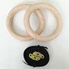 2.5x450cm black straps with 28mm gymnastic ring