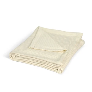 Breathable Bamboo Fabric Baby Waffle Weave Blanket Summer Cozy Bamboo Blankets