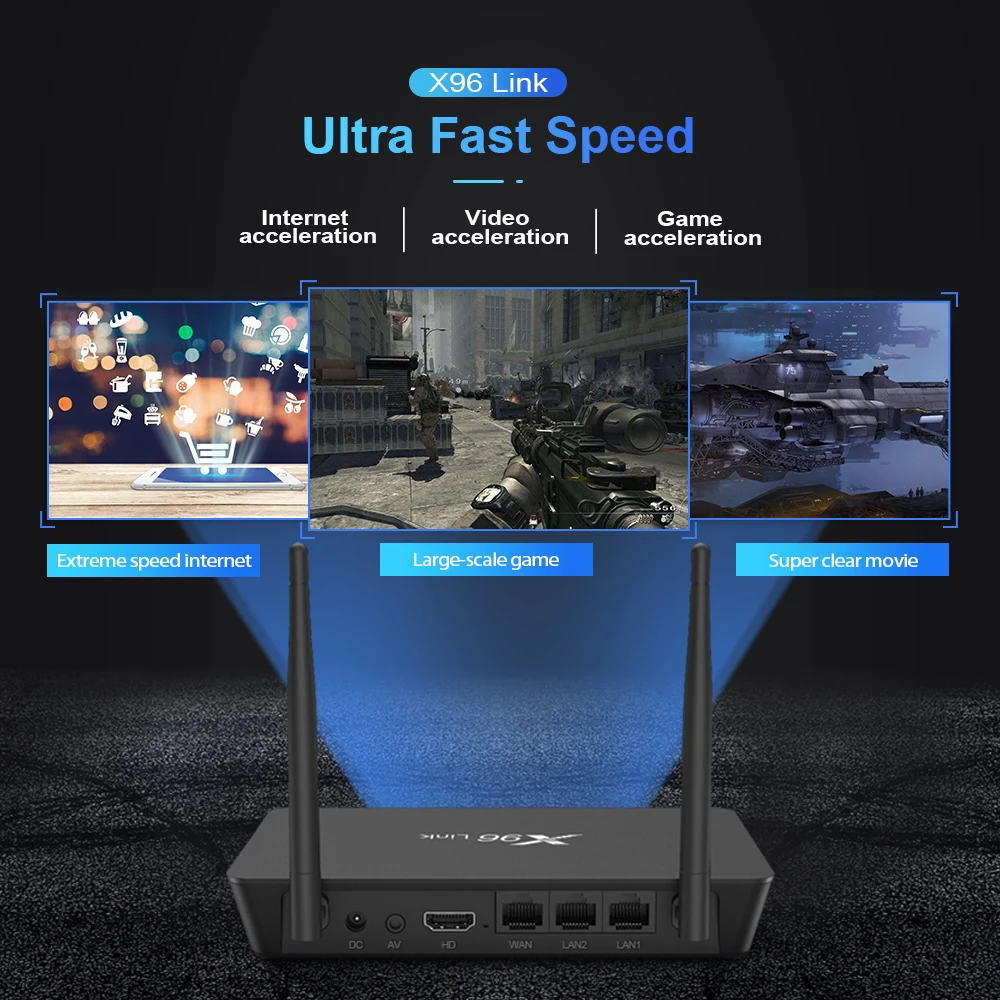 X96 Amlogic S905x Firmware Update X96 Android Smart Tv Box 4GB Rom 16GB Ram 4K HD Android Tv Box X96 Link