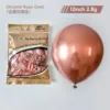 Metal rose gold Chrome Rose Gold(12Inch2.8g50Only)