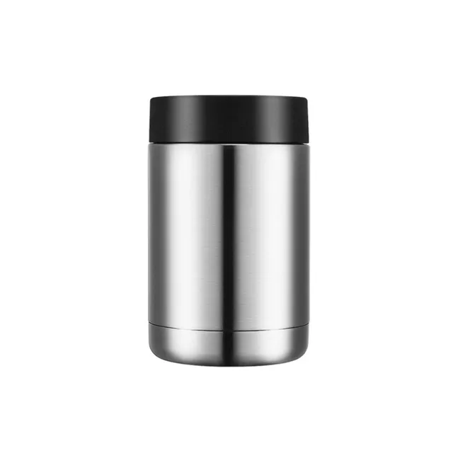 stainless steel 12oz beverage sleeve double wall vacuum Insulated can cooler for beer & soda