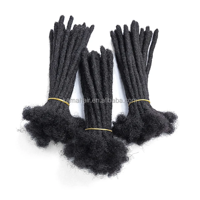 KAMA Virgin Brazilian Remy Hair Crochet Sister Locks Extensions Orange Natural Long Can Be Dyed and Bleached