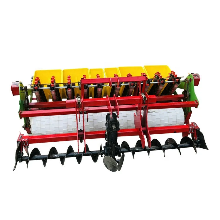 Farm Implement Tractor Attached Garlic Planter 10 Row Garlic Planter Sale