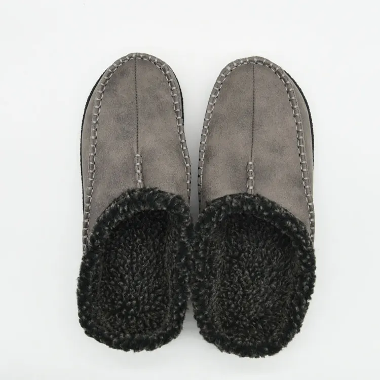 Индивидуальные уличные мягкие кожаные зимние меховые домашние тапочки на платформе для спальни, дизайнерские тапочки для