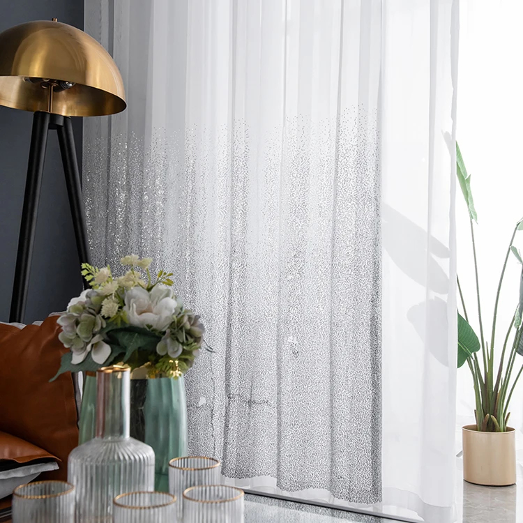 Ready made 100% blackout fire retardant hotel luxury curtains for the living room ready made