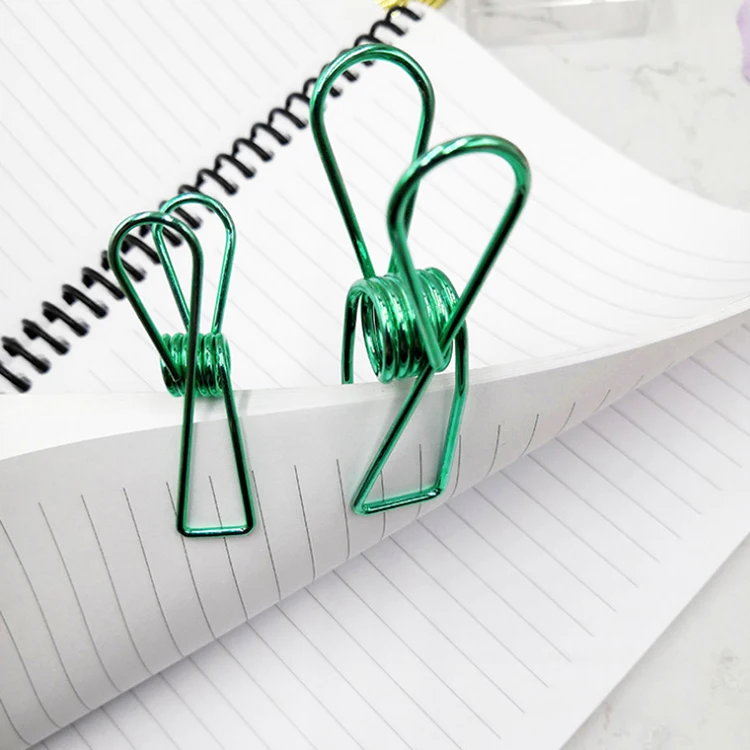 Hot Selling Multi-Purpose Wire Metal Spring Clips for Hanging