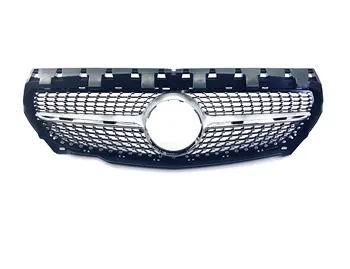 2013-2015 Factory Direct ABS Glossy Black Grille for Mercedes Benz Gla Class W117 New Condition