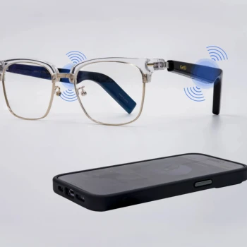 High End Audio Glasses Smart Headset Wireless Bluetooth Handsfree Open Ear Polarized Music Glasses