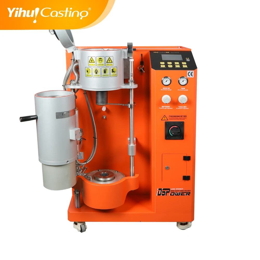 Yihui Melting Furnace  Newly Design Digital Vacuum Pressure Casting Machine for Precious Metal Casting