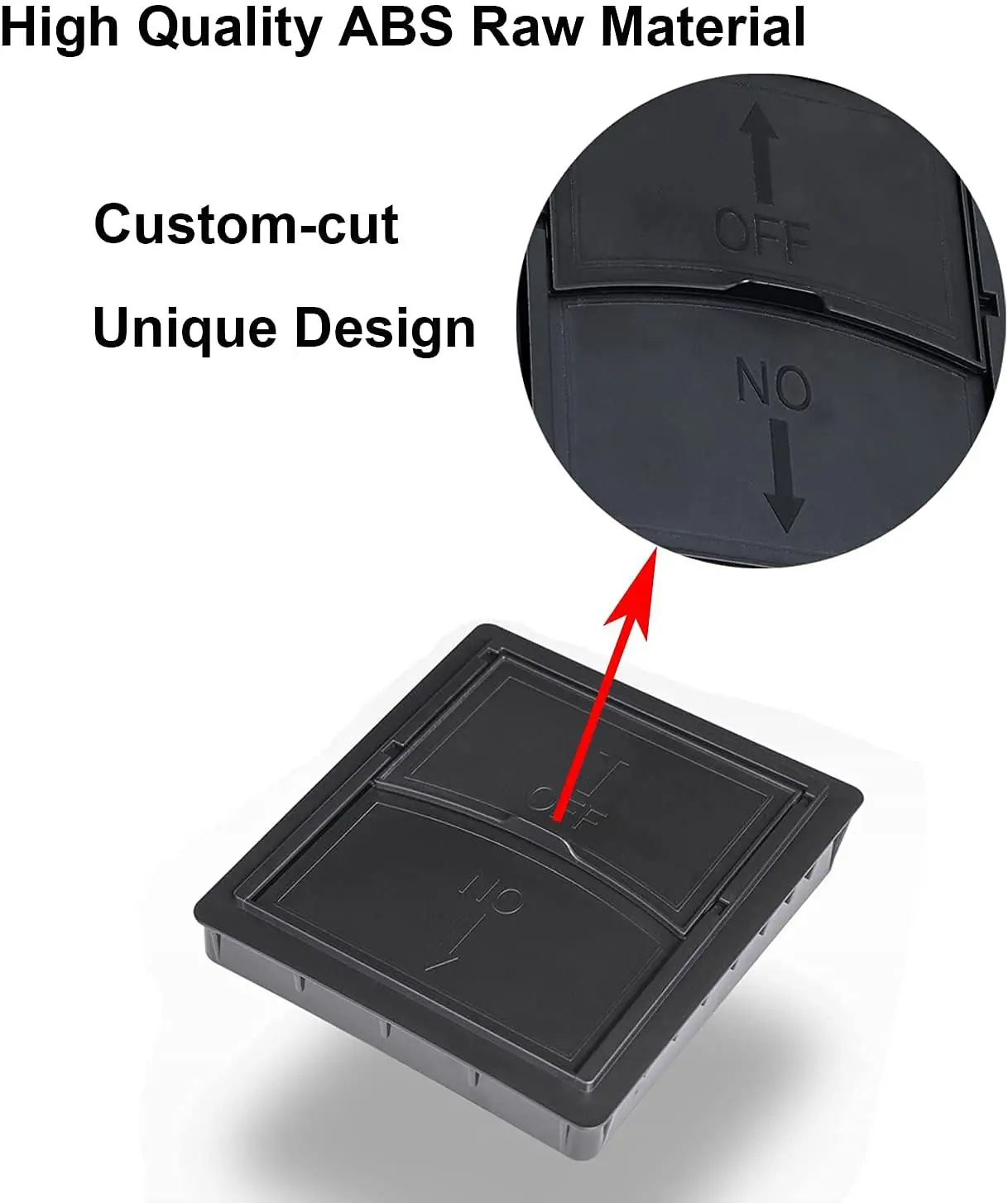 3pcs Center Console Organizer Tray Fit Tesla Model 3 Center Console