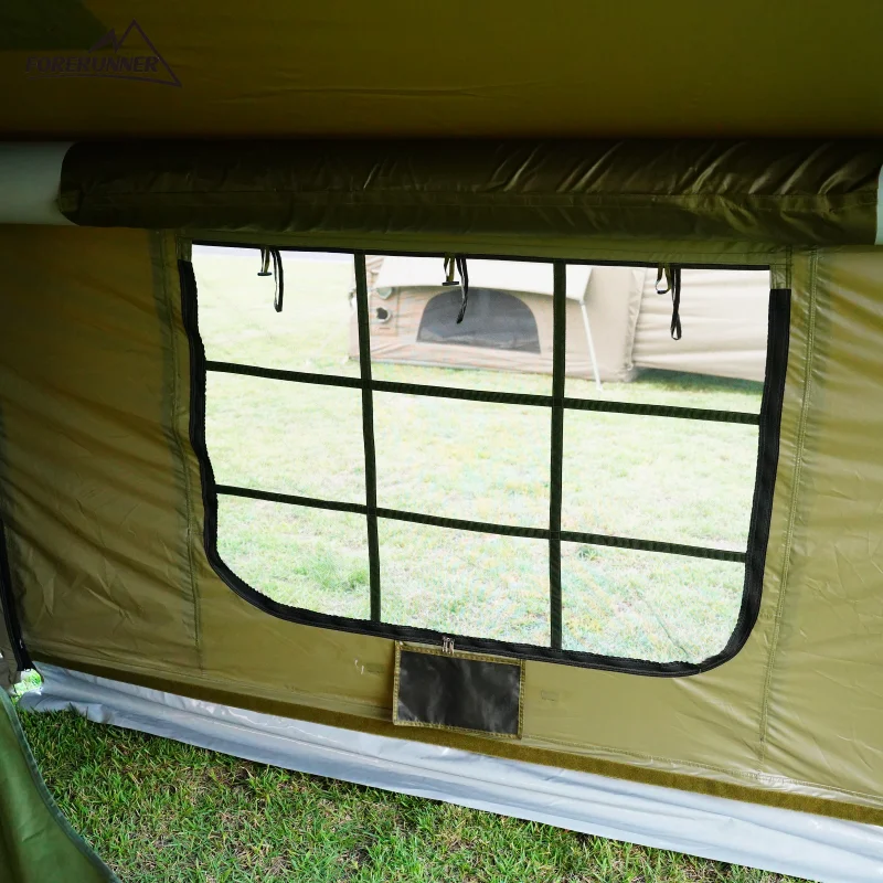 Forerunner 18 Durable Oxford Fabric Rainproof Large Space Camping Hiking Party Inflatable Tent