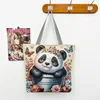 Colorful gold wire single-sided red panda