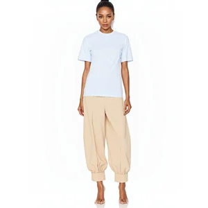 Pleated Radish Pocket Large Size Button Spring and Summer New Shopping Pants Women