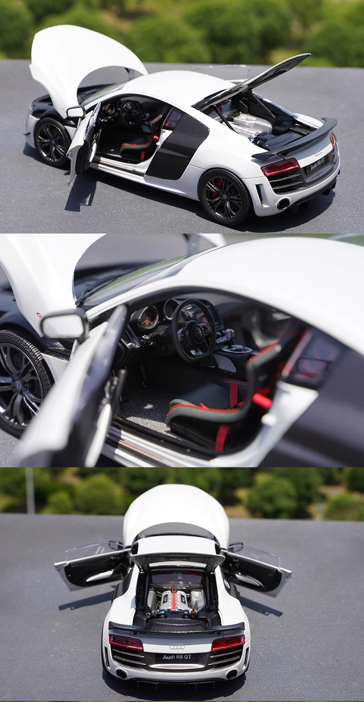 1:18 KYOSHO Audi R8GT simulation Audi R8 car model alloy model 