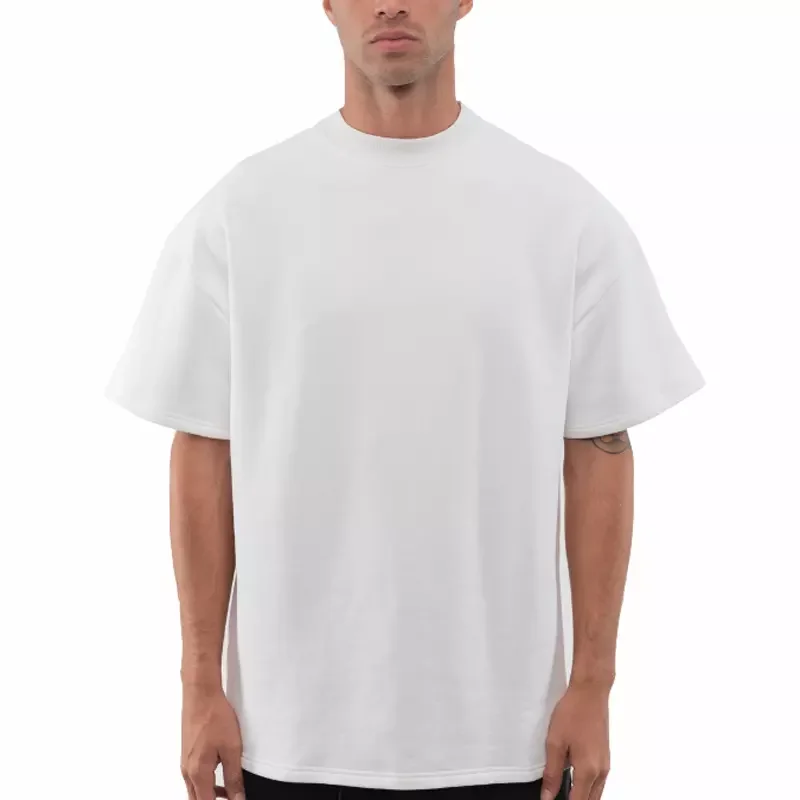 240 Gsm Drop Shoulder Heavyweight T-shirt Luxury Blank Heavy Cotton ...