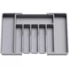 Gray Knife and Fork Storage Box
