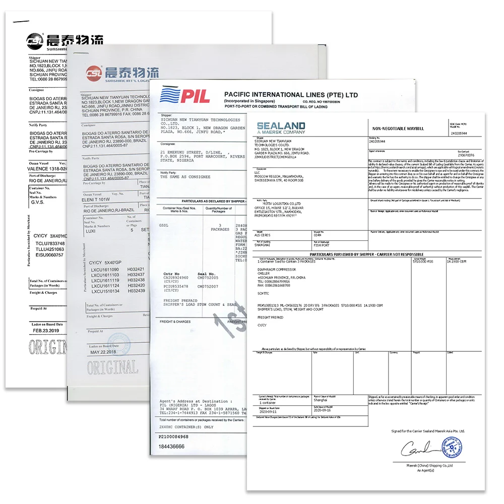 bill of lading