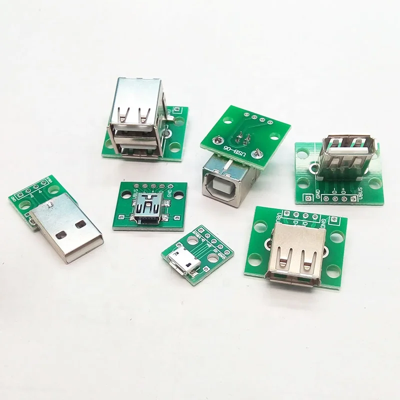 
«Сделай сам», 24pin, USB 3,1, Тип C, штекер и гнездо, разъем типа SMT с печатной платой 