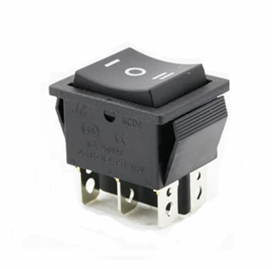 FS047B KCD4 t125 4pin/6pin 125V/250V 3 way ВКЛ-ВЫКЛ светодиодный Электрический кулисный переключатель