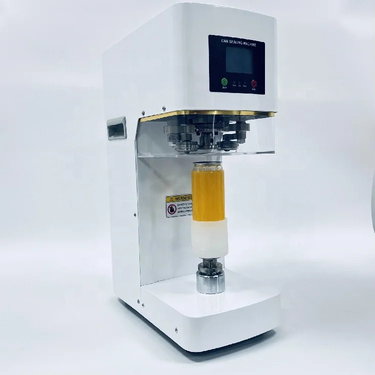 Plastic Can Sealing Machine Automatic Pop Sealer Machine Pet Can
