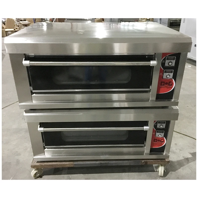 Professional Bread Baking Machine Electric Commercial Triple Deck Oven
