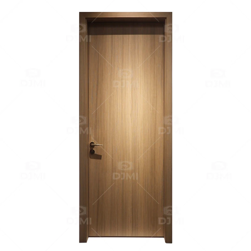 DJMI Foshan Factory Price Custom Color Wood Plastic Composite Sheesham Wood Door Designs