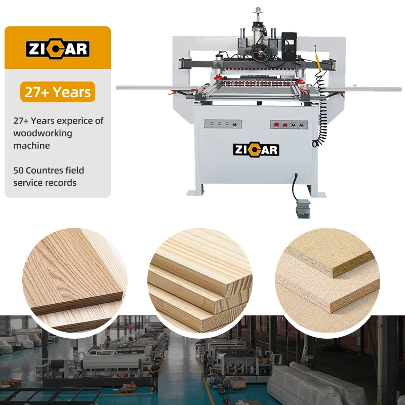 ZICAR Multi Spindle Boring Machine - Efficient Woodworking