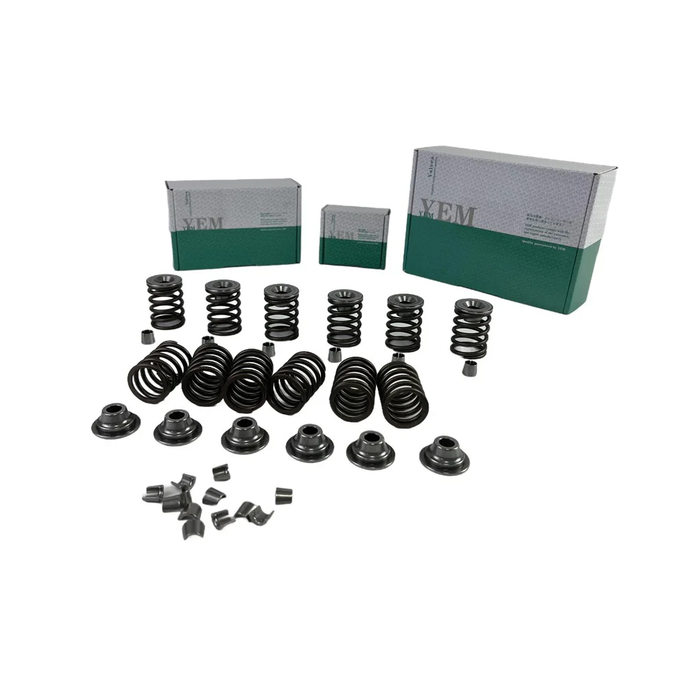 Valve Spring Kit Spring Seat & Retainer 6HK1 for Isuzu Industrial Engine Parts