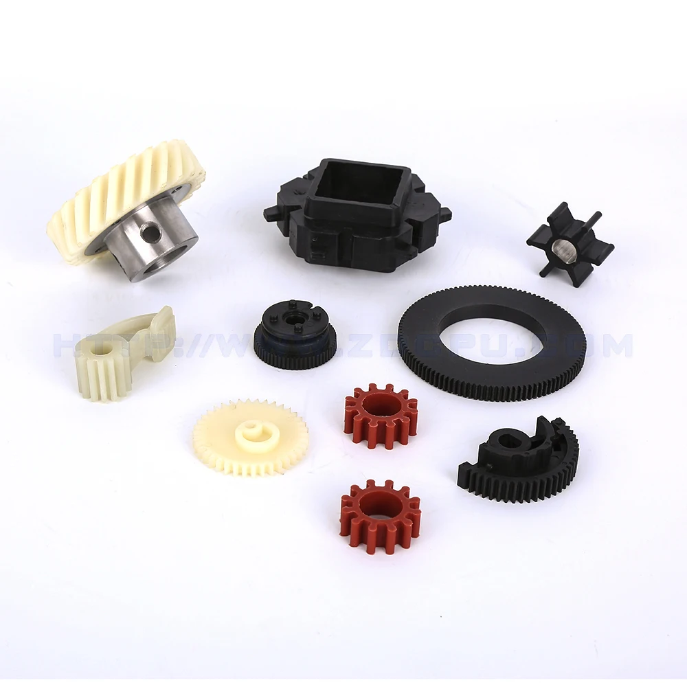Factory High Precise Custom Making Molded Small Pa66 30Gf Nylon Plastic Toys Gear Parts