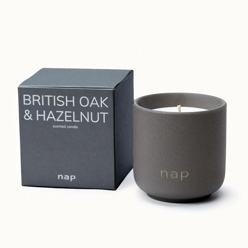 Роскошные индивидуальные фирменные контейнеры для свечей из соевого воска, ароматизированные свечи в керамической банке