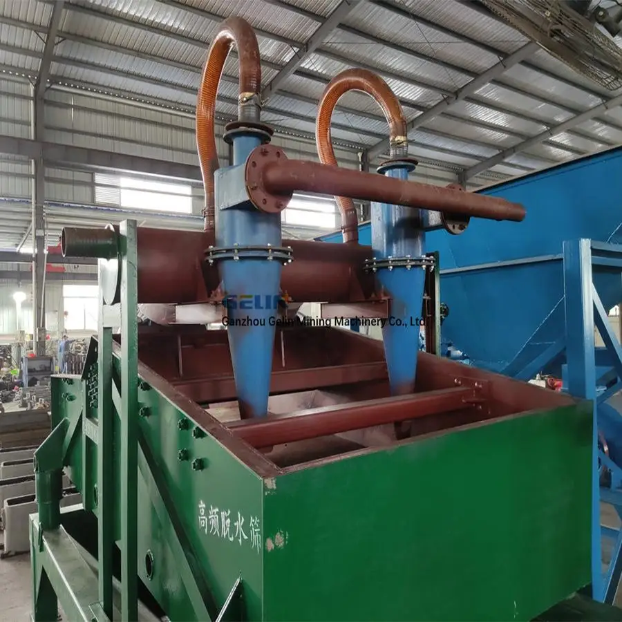 Dewatering Vibrating Screen with PU Mesh for Slurry Sand