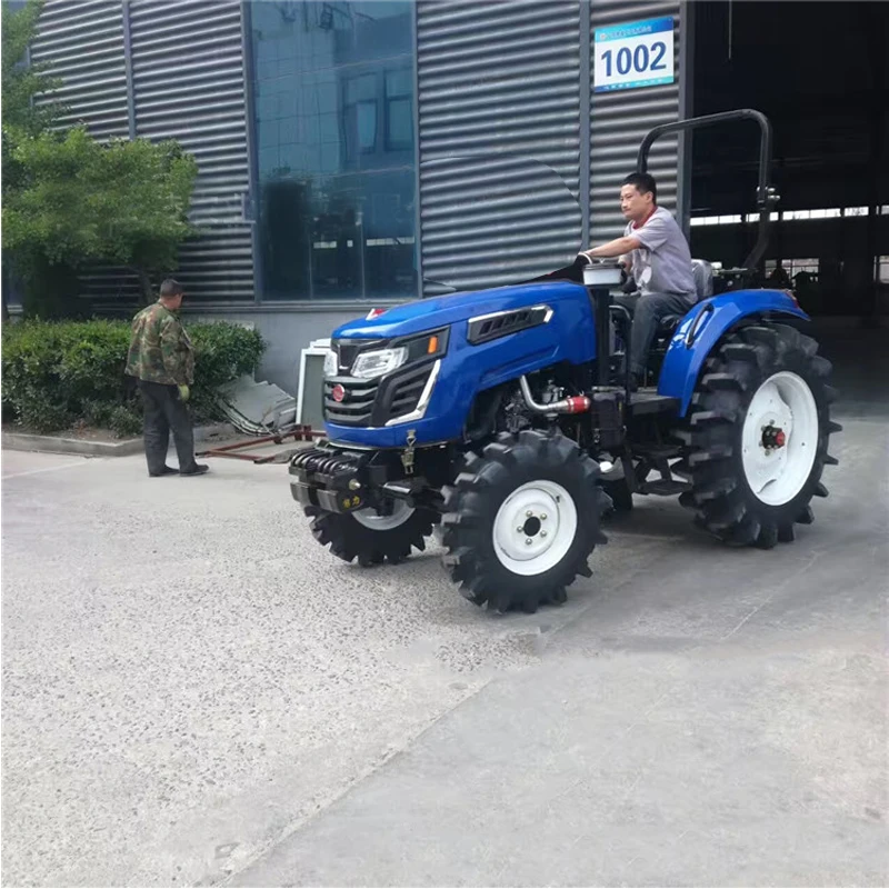 Mini Agricultural Small Tractor Traktor 4x4 Mini Farm 4wd Compact ...