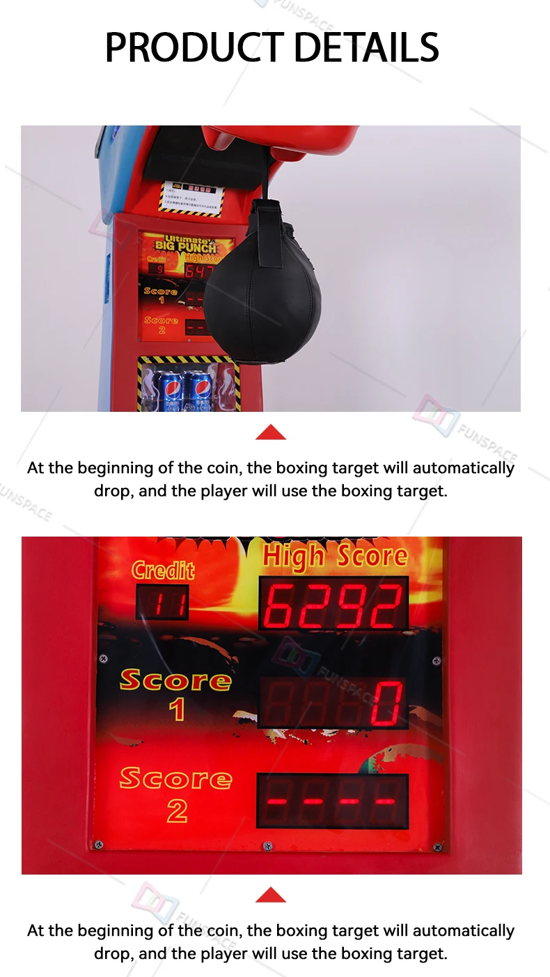 Dragon Fist Machine Explosive Models Arcade Machine Boxing Games Boxing