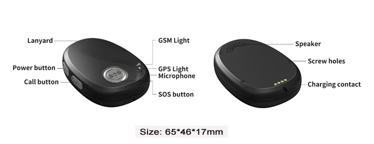 Similar Eview Ev04 Elderly Sos Panic Button Pendant 4g Lte Gps Personal ...