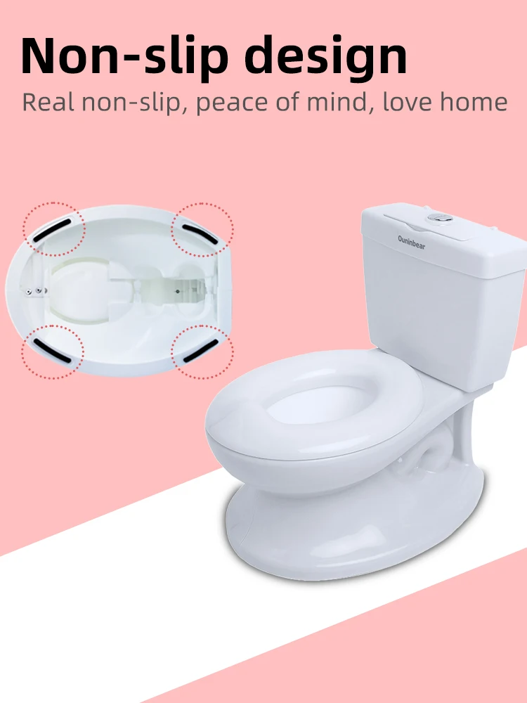 Wholesale New Musical Potty Trainer For Baby Toilet Toddler Size Plastic Kids Toilet Training