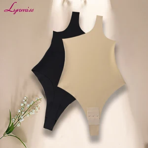 Sexy Bodycon One Shoulder Jumpsuit Shapewear Body Shaper for Women Seamless Shapewear Thong