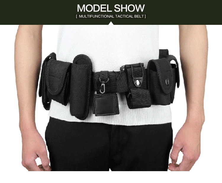 10 In 1 Tactical Combat Belt Security Law Enforcement Target Training