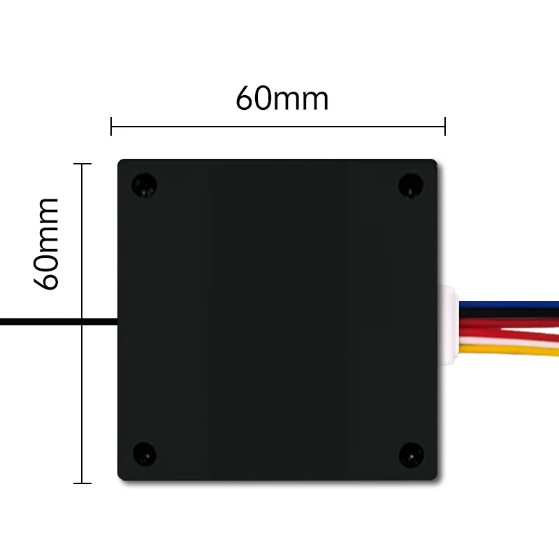 SHUNYI 12V  Led Light Mirror Touch 5a 60w Rotating Knob Screen Sensor Switch for Bathroom