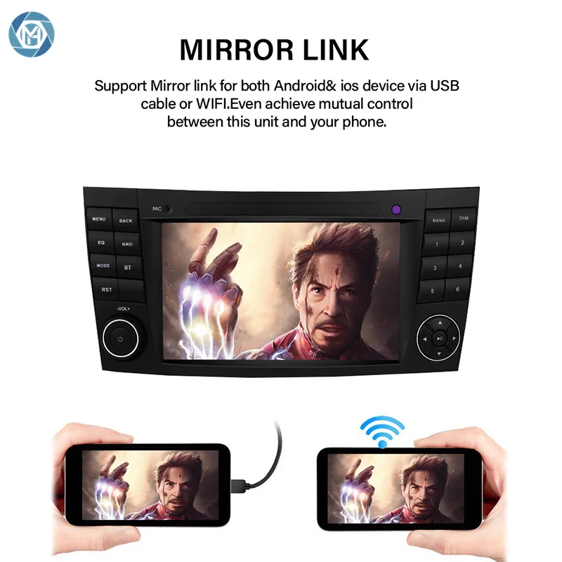 Android Car Player for Benz W211 Car Radio Dvd Multimedia WIFI Gps Navigation Car Radio