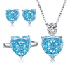 Suit+OShaped chain (sea blue)