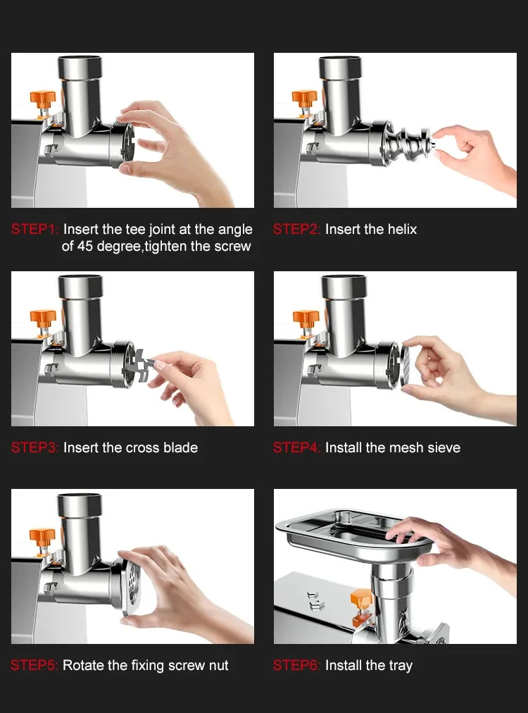 Wholesale Electric Industrial Meat Mincer Mince Meat Machine Sausage