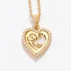 Collana cuore d'oro n0346g