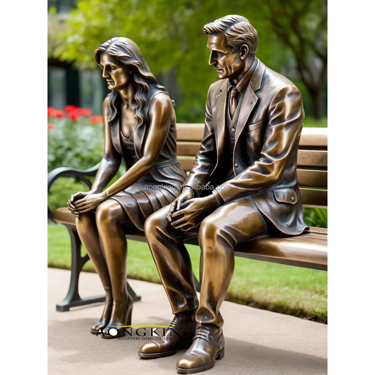 希少】ヴィンテージ ブロンズ像『座る男性』 ベスト ブロンズ像「The