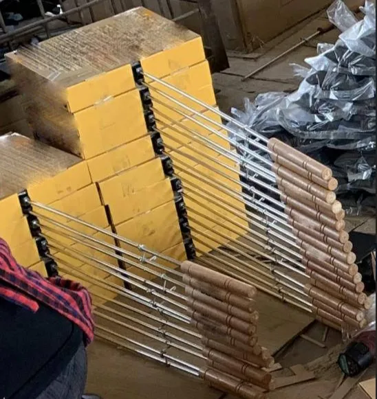 Heavy Duty Camping Pie Iron Preseasoned Cast Iron Jaffle Iron Sandwich