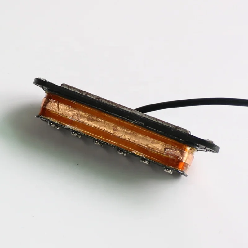 Alnico 5 Dual Coil Low Noise Single Guitar Pickup With Four Output Wire