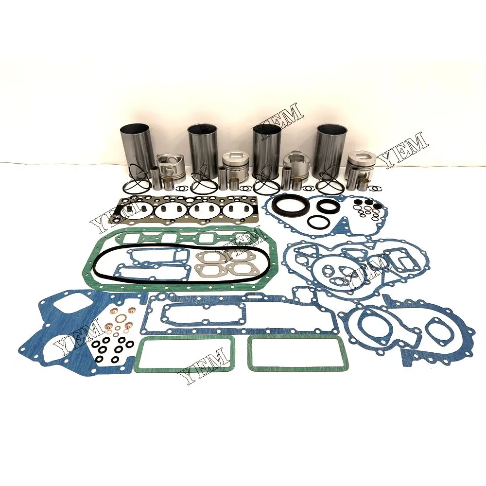Competitive Price 4BE1 Rebuild Kit With Liner Piston Rings Full Gasket Kit for Isuzu 4BE1