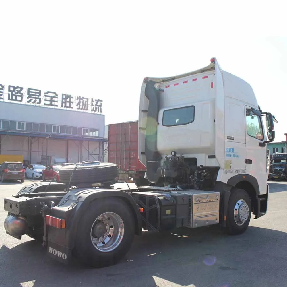 Hot Sale 2025 Sinotruk Howo T7H 6x4 430HP CNG LNG NEW Tractor Truck Trailer Truck Head For Sale supplier