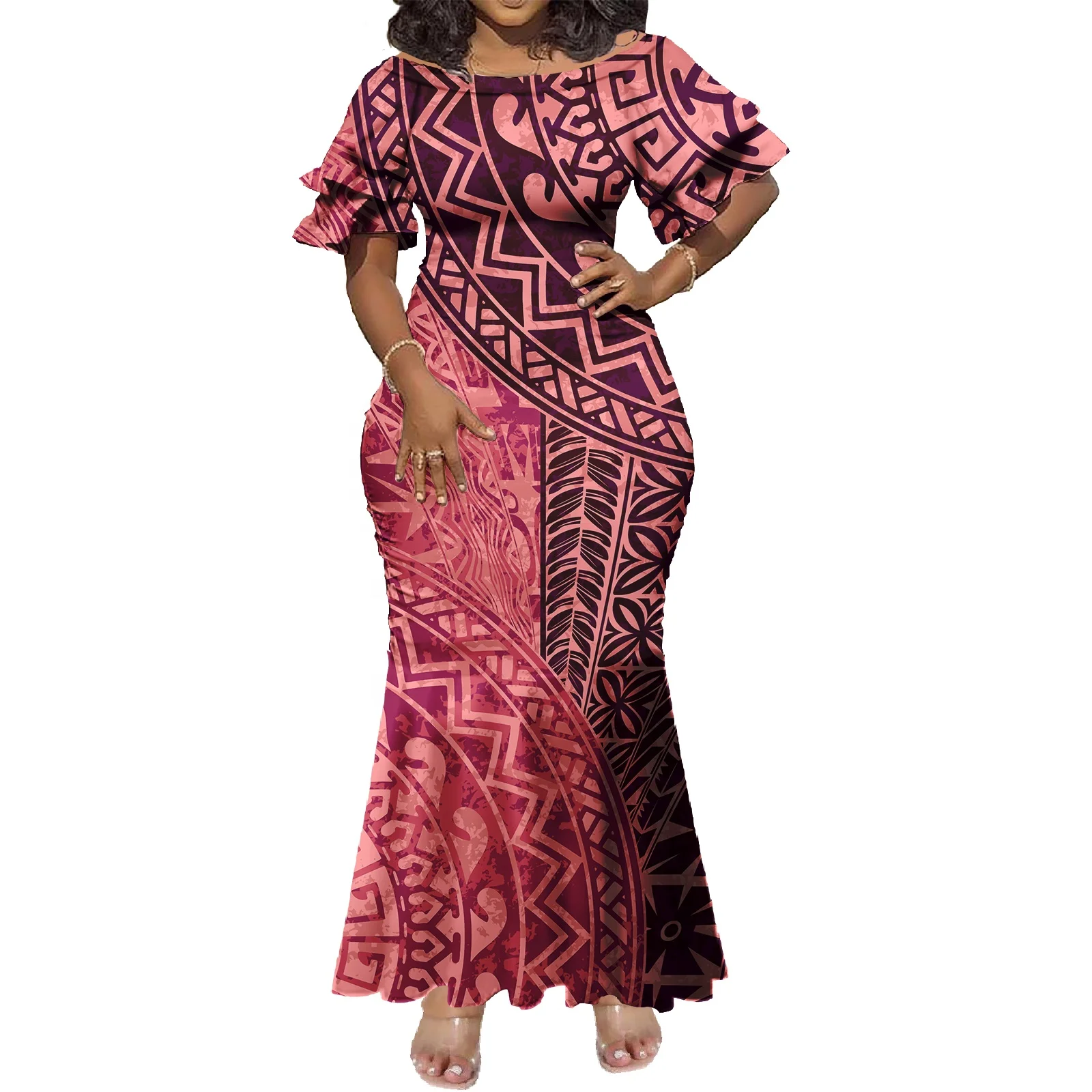 Shop Elegant Plus Size Women's Dresses with Hawaiian Style