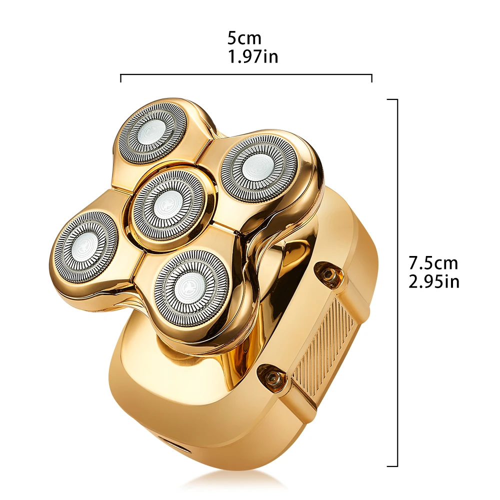 Five Blade Full Body Washing Electric Shaver Self-Shaving Divine Tool for Head Shaving Special Machine Head Shaving Shaver supplier