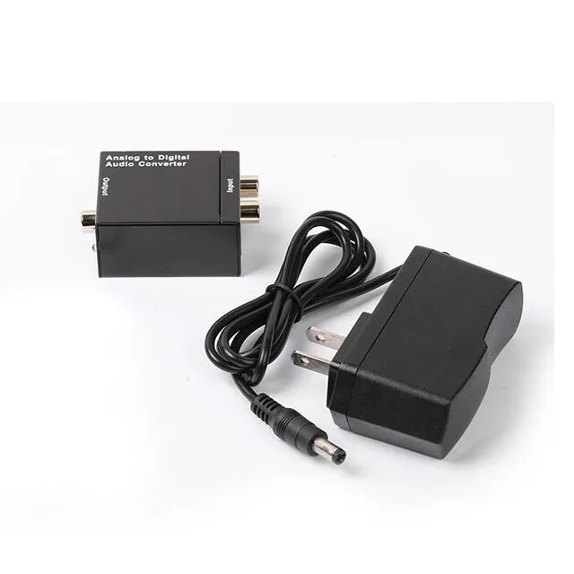 Analog to Digital Converter RCA Analog to Optical Coax Digital Audio Converter